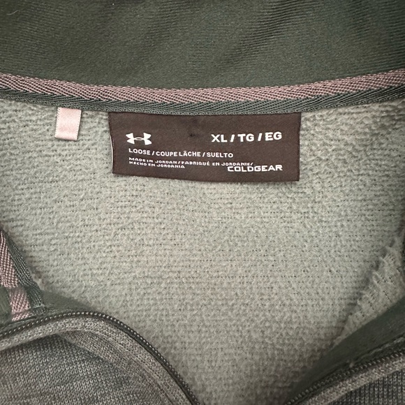 Men’s Under Armour Storm Sweater Fleece 1/4 zip size xl - Picture 4 of 7